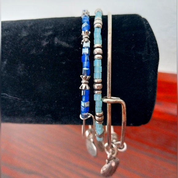 Alex and Ani lot of 3 bracelets - Picture 2 of 5